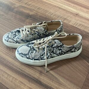 Steve Madden Snake Skin Shoes